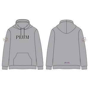 Plum Stitched Cotton Hoodie (HSBH PA HS) (2 color options)