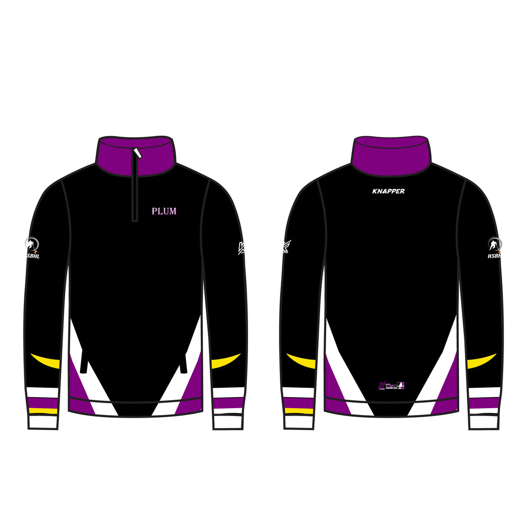 Plum 1/4 Zip Jacket (HSBH PA HS)