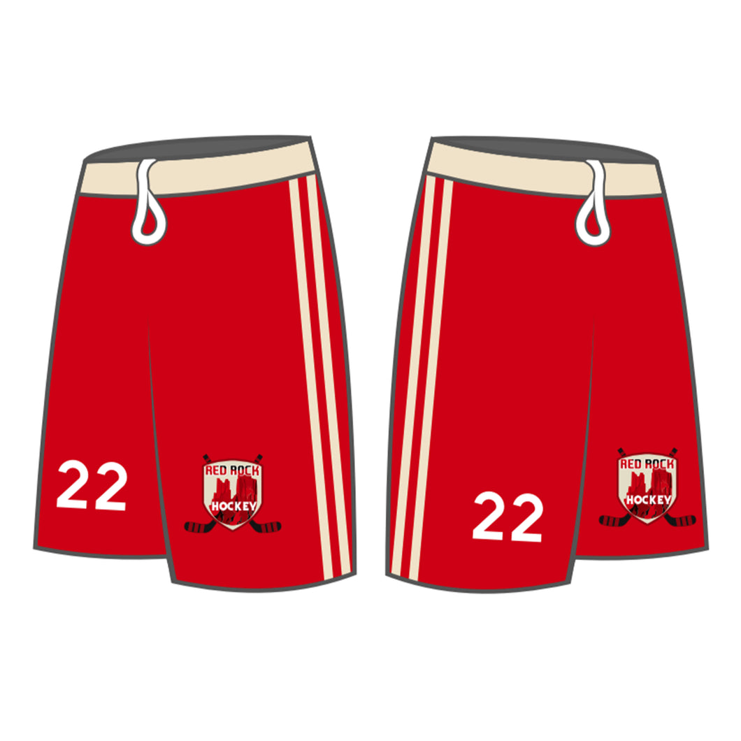 Red Rock Shorts (Red, Gray) (3 fit styles available)
