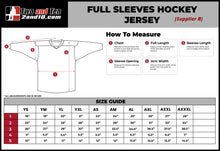 SCHA Hurricanes Jersey (Player and Goalie sizes)