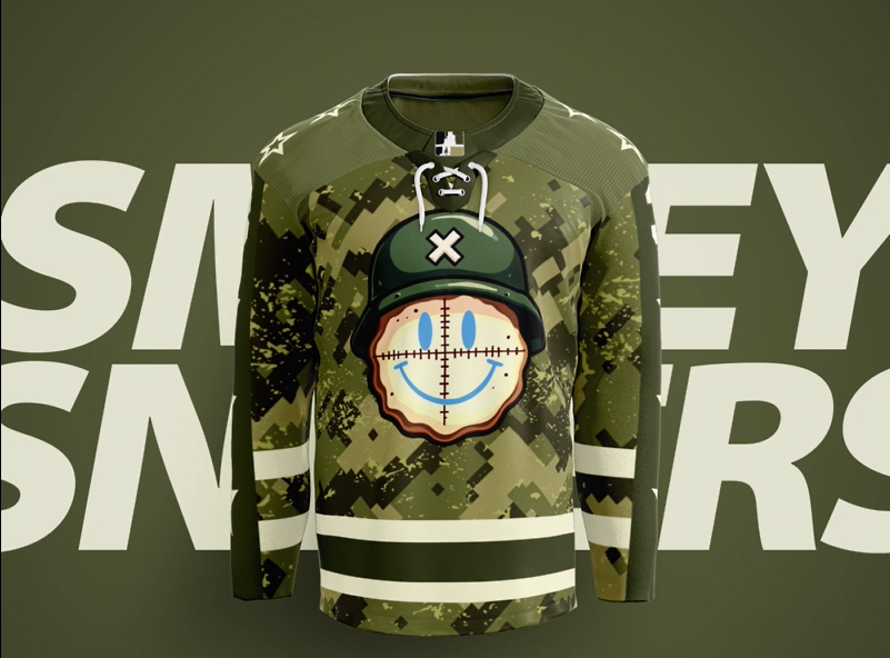 Smiley Snipers Jersey (WPIHL PGH Draft)
