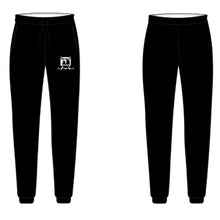 Red Rock Black Out Stitched Cotton Joggers
