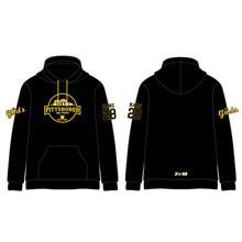 Team Pitt Travel Cotton Stitched Hoodie (2 styles) (Customizable)