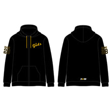 Team Pitt Travel Cotton Stitched Full Zip Hoodie (Customizable)