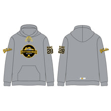 Team Pitt Travel Cotton Stitched Hoodie (2 styles) (Customizable)