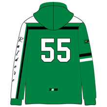RHL Raiders Green Sublimated Hoodie (Custom)