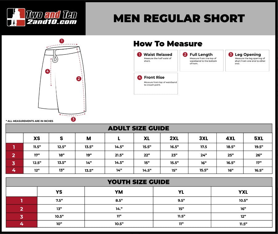 Thomas Jefferson Shorts (HSBH PA HS) (3 fit styles available)