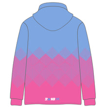 Stateline Sublimated Hoodie - Pink/Blue (Blank Back)
