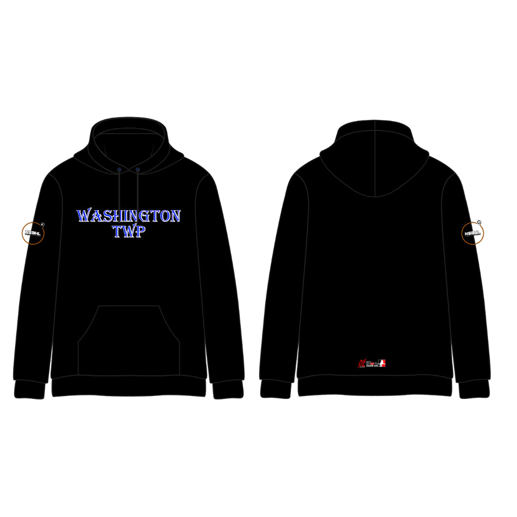 Washington Twp Stitched Cotton Hoodie (HSBH NJ GS) (2 color options)