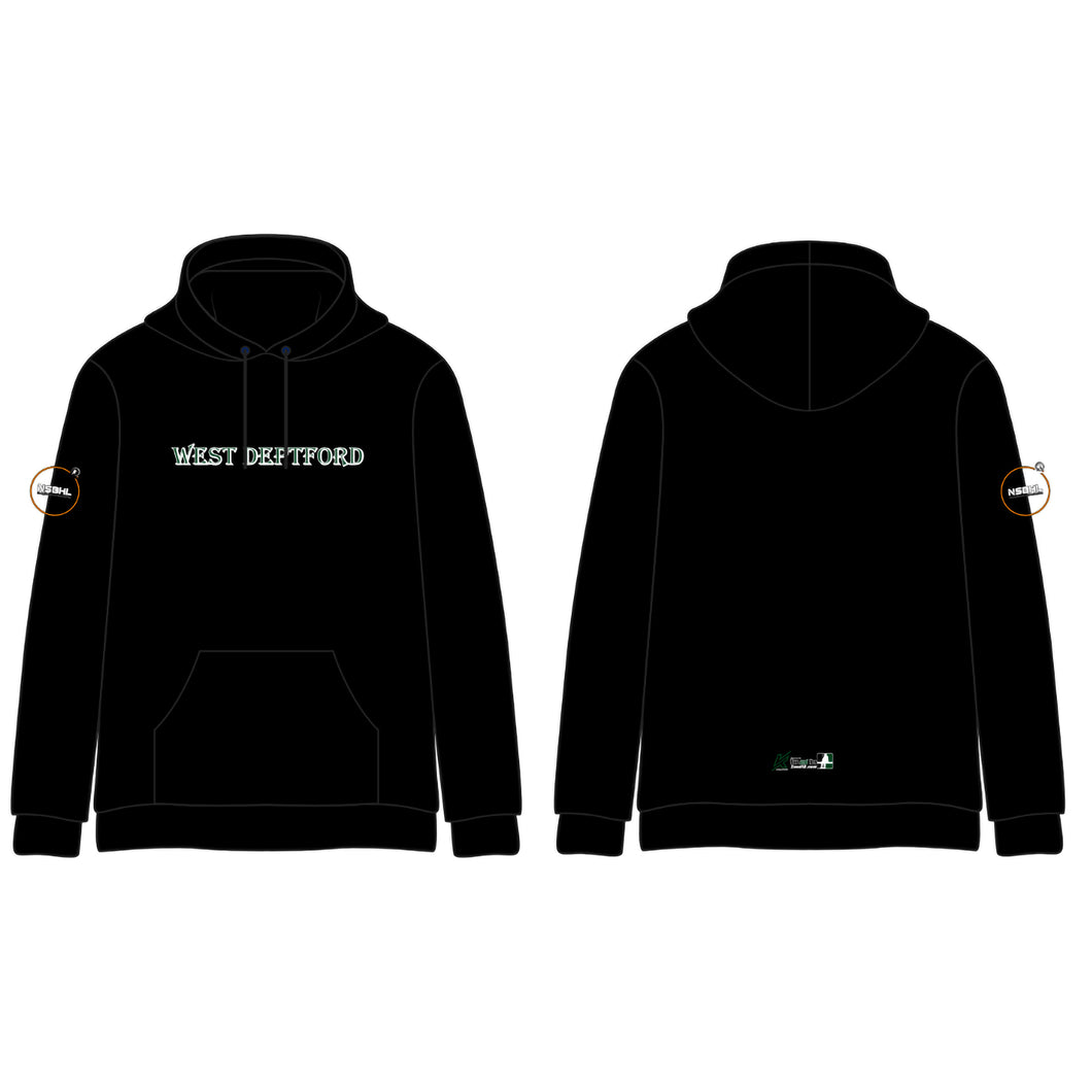 West Deptford Stitched Cotton Hoodie (HSBH NJ GS) (2 color options)