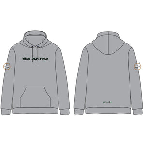 West Deptford Stitched Cotton Hoodie (HSBH NJ GS) (2 color options)