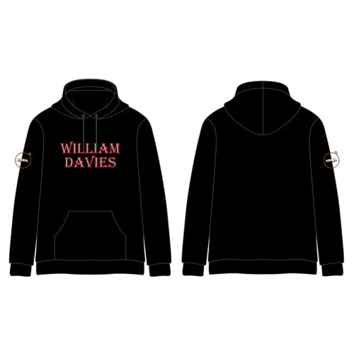 William Davies Stitched Cotton Hoodie (HSBH NJ MS) (2 color options)