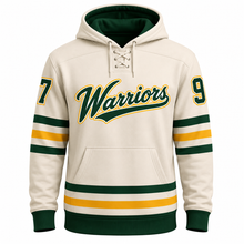 PT Varsity Replica Jersey Hooded Sweatshirt front