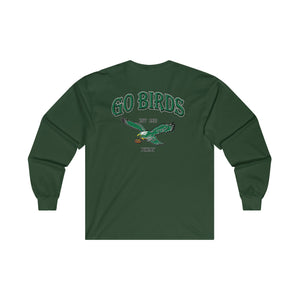 Ultra Cotton Long Sleeve Tee - Go Birds