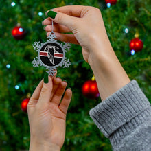 Pewter Snowflake Ornament - Dirty Birds