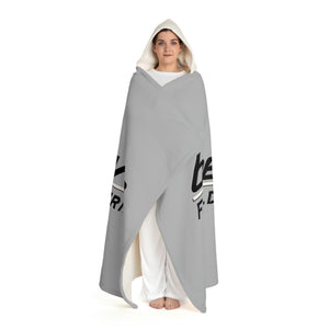 BE11IEVE Hooded Sherpa Fleece Blanket