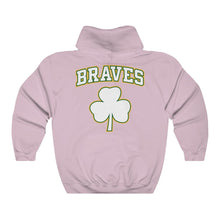 2 SIDED Hooded Sweatshirt - (12 colors available) -BRAVES