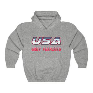 Unisex Heavy Blend™ Hooded Sweatshirt 12 COLOR - GREY PATRIOTS