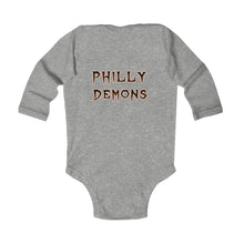 2 SIDED  Infant Long Sleeve Bodysuit -DEMON