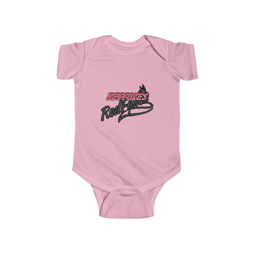 Infant Fine Jersey Bodysuit- 8 COLORS RED FOXES