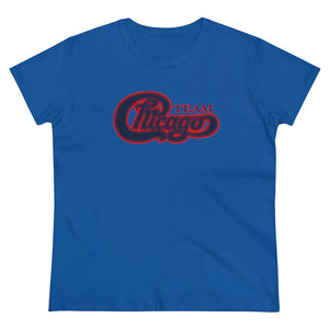 Women's Heavy Cotton Tee-  CHICAGO