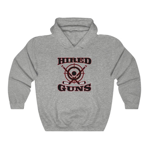 Hooded Sweatshirt - (12 colors available) - Hired guns_2