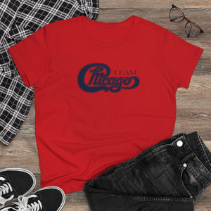 Women's Heavy Cotton Tee-  CHICAGO