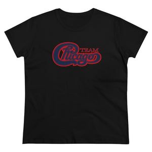 Women's Heavy Cotton Tee-  CHICAGO