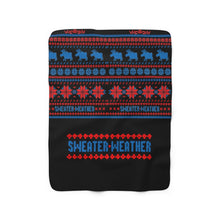 Sherpa Fleece Blanket - SWEATER WEATHER
