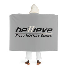 BE11IEVE Hooded Sherpa Fleece Blanket