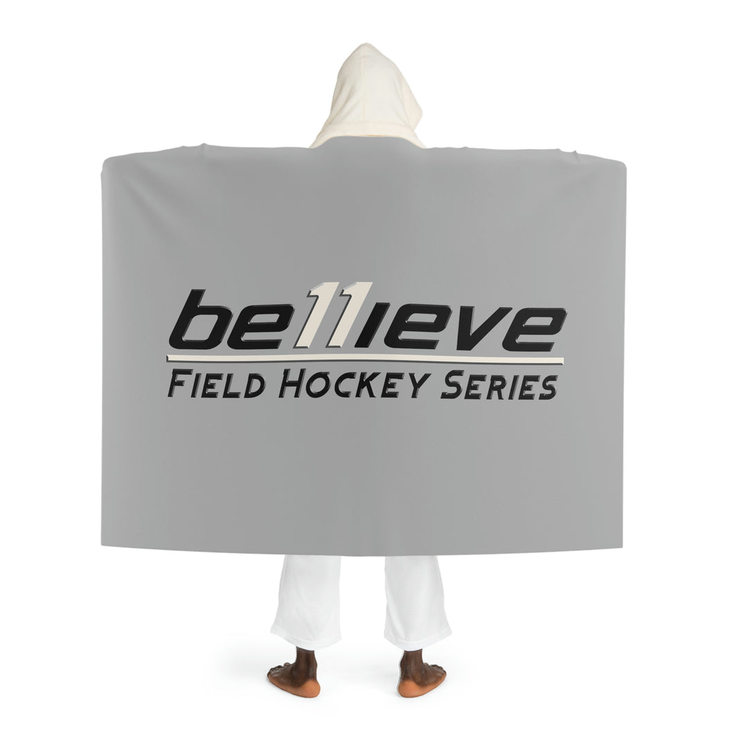 BE11IEVE Hooded Sherpa Fleece Blanket