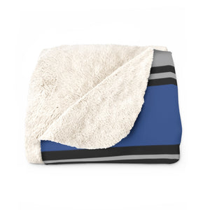 Long Island Lightning Sherpa Fleece Blanket