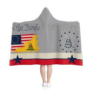 Hooded Blanket - (2 sizes) - FOUNDING FATHERS