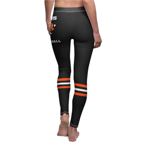 Women's Cut & Sew Casual Leggings Tigers Volleyball