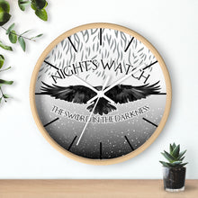 Wall clock - Nightswatch