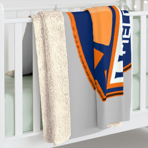 Sherpa Fleece Blanket- HORIZON