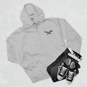 Unisex Premium Full Zip Hoodie - Go Birds