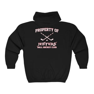 2 SIDED  Unisex Heavy Blend™ Full Zip Hooded Sweatshirt -JESTERS