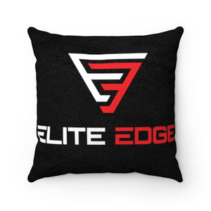 Faux Suede Square Pillow- ELITE EDGE