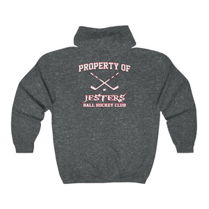 2 SIDED  Unisex Heavy Blend™ Full Zip Hooded Sweatshirt -JESTERS