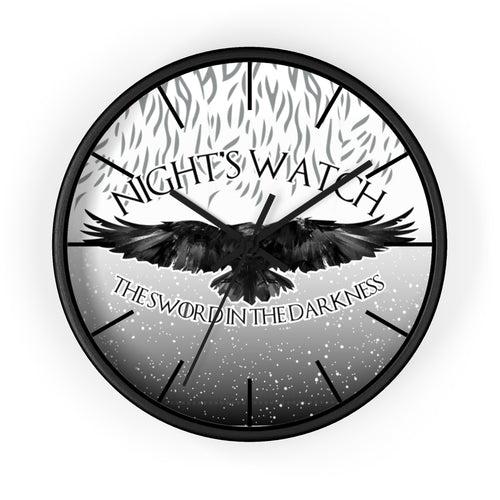 Wall clock - Nightswatch