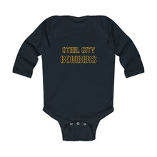 2 SIDED  Infant Long Sleeve Bodysuit -BOMBERS