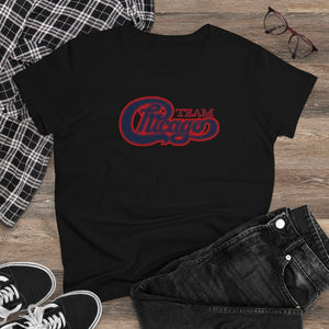 Women's Heavy Cotton Tee-  CHICAGO