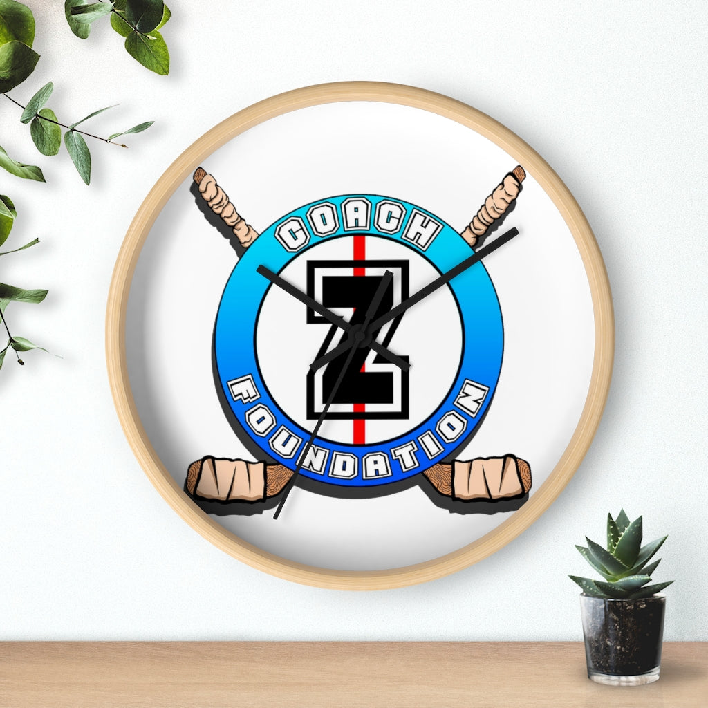 Coach Z Button Coach Z Foundation Wall clock – HaganCustomSports