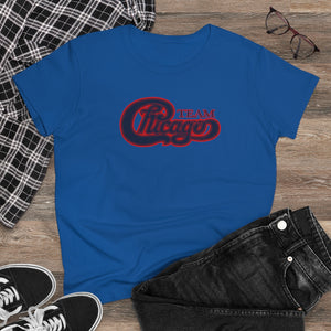 Women's Heavy Cotton Tee-  CHICAGO