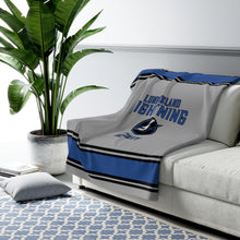 Long Island Lightning Sherpa Fleece Blanket