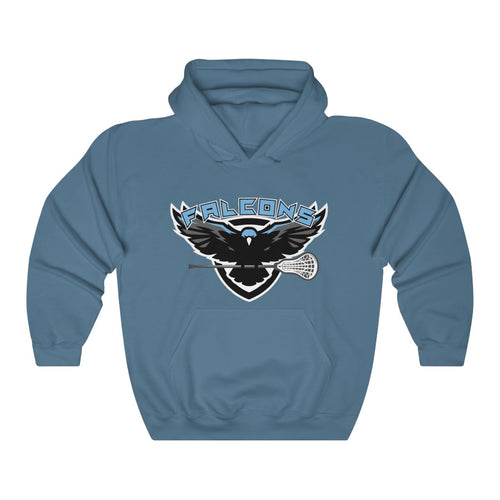 Hooded Sweatshirt - (18 colors available) - FALCONS LAX