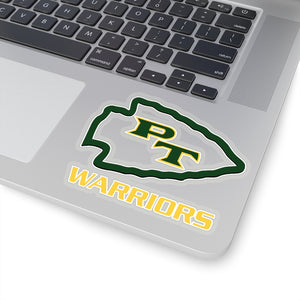 PT Warrior LAX Helmet and Accessory Kiss-Cut Stickers