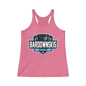 Women's Tri-Blend Racerback Tank - BARDOWNSKIS