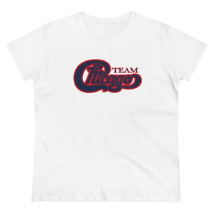 Women's Heavy Cotton Tee-  CHICAGO